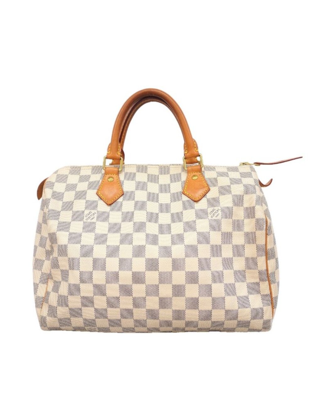 Louis Vuitton Handbag Damier Azur Speedy 30 White
